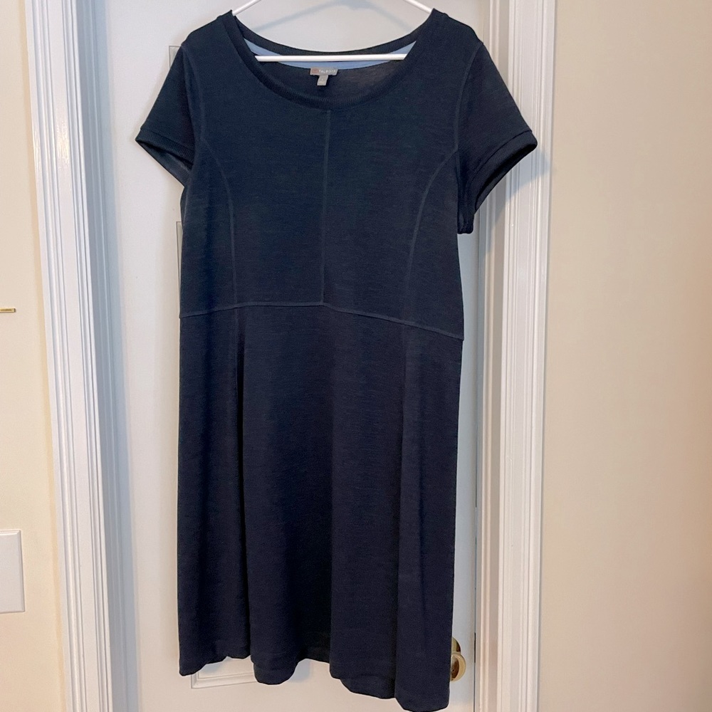 Talbots navy dress. Only worn twice.  Size L.
